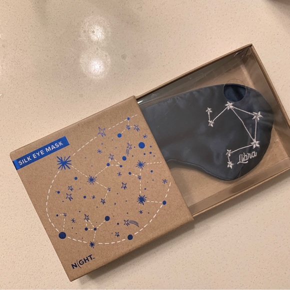 NIB NIGHT Women’s Zodiac Eye Mask LIBRA - Picture 1 of 3